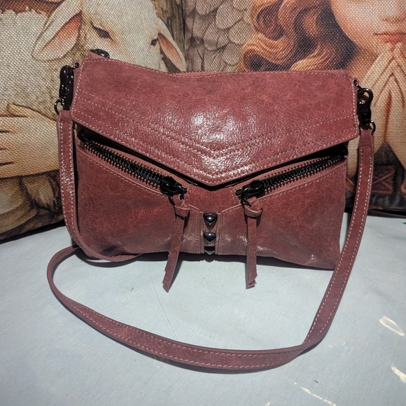 Butkier Elegant Brown Leather Crossbody Bag - Picture 2 of 8